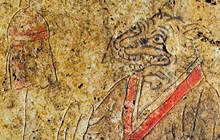 キトラ古墳の壁画（文化庁保管）